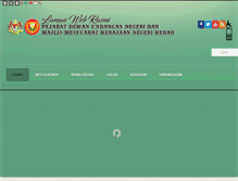 Tablet Screenshot of lsan.kedah.gov.my